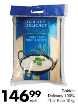Save Golden Delicacy 100% Thai Rice 10kg offer