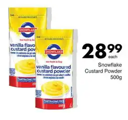 Save Snowflake Custard Powder offer