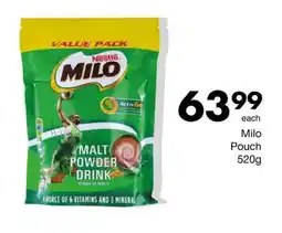 Save Milo Pouch 520g offer