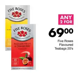 Save Five Roses Flavoured Teabags 20's offer