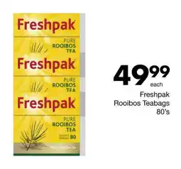 Save Freshpak Rooibos Teabags offer