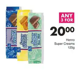 Save Henro Super Creams offer