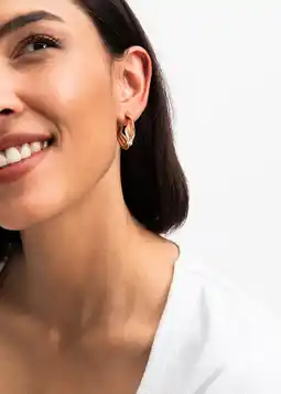 Woolworths Twisted Hoop Earrings offer