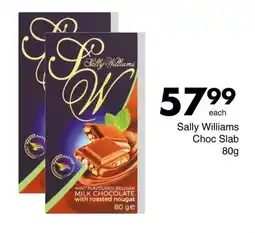 Save Sally Williams Choc Slab offer