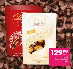 Save Lindt Cornet Assorted offer