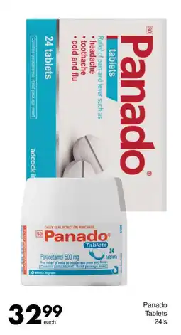 Save Panado Tablets offer