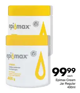 Save Epimax Cream Jar Regular 400ml offer