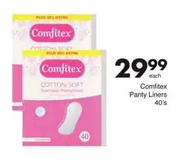 Save Comfitex Panty Liners offer