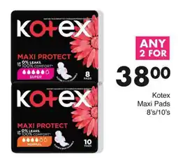 Save Kotex Maxi Pads offer