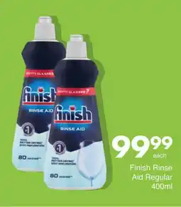 Save Finish Rinse Aid Regular 400ml offer