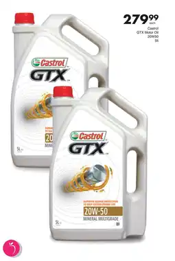 Save Castrol GTX Motor Oil 20W-50 offer