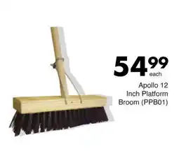 Save Apollo 12 Inch Platform Broom (PPB01) offer