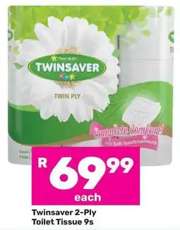 Game Twinsaver 2-Ply Toilet Tissue 9s offer