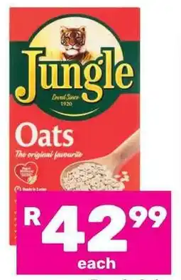 Game Jungle Oats 1 kg offer