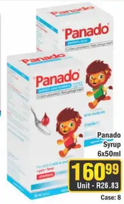 J&E Cash and Carry Panado Syrup 6x50ml offer
