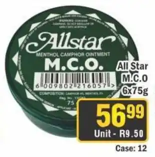 J&E Cash and Carry All Star M.C.O offer