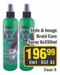 J&E Cash and Carry Style & Image Braid Care Spray 6x350ml offer