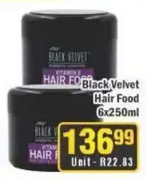 J&E Cash and Carry Black Velvet Hair Food 6x250ml offer