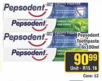 J&E Cash and Carry Pepsodent Toothpaste offer