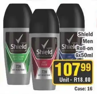 J&E Cash and Carry Shield Men Roll-on offer