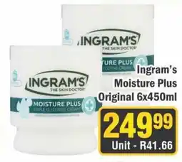 Ingram's Moisture Plus Original 6x450ml