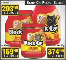 J&E Cash and Carry BLACK CAT PEANUT BUTTER offer