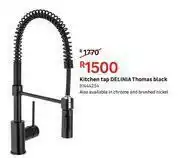 Leroy Merlin Delinia Thomas Black Kitchen Tap offer