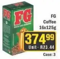 J&E Cash and Carry FG Coffee 16x125g offer