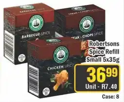J&E Cash and Carry Robertsons Spice Refill Small 5x35g offer