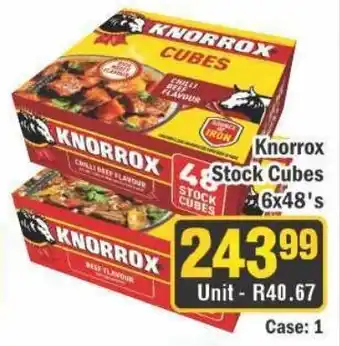 J&E Cash and Carry Knorrox Stock Cubes offer