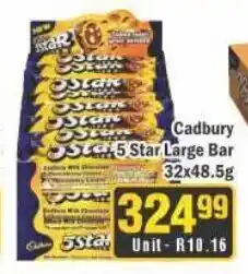 Cadbury 5 Star Large Bar