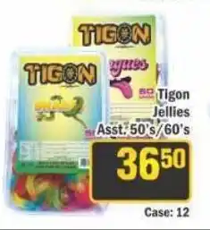 Tigon Jellies Asst. 50's/60's
