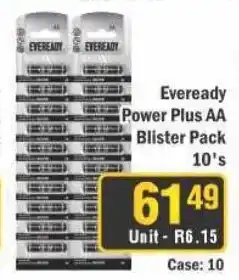 J&E Cash and Carry Eveready Power Plus AAA Blister Pack offer