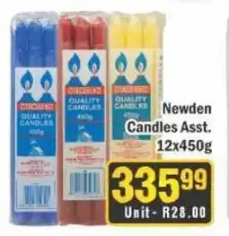 J&E Cash and Carry Newden Candles Asst. offer
