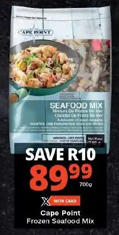 Checkers Cape Point Frozen Seafood Mix offer