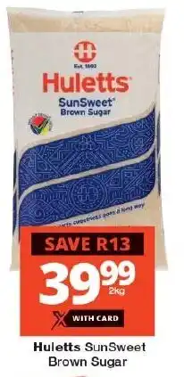 Checkers Huletts SunSweet Brown Sugar offer