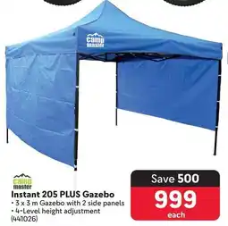 Instant 205 PLUS Gazebo