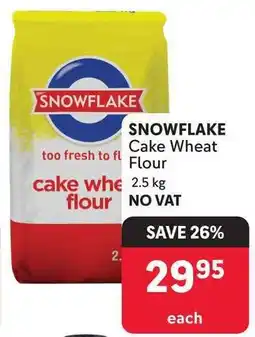Makro SNOWFLAKE Cake Wheat Flour offer