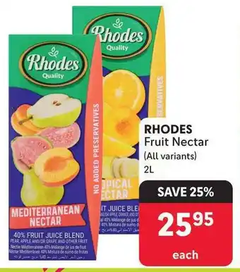 Makro RHODES Fruit Nectar offer