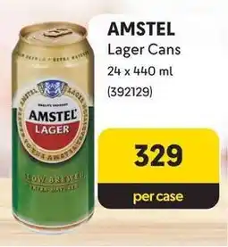 Makro AMSTEL Lager Cans offer