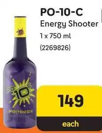 Makro PO-10-C Energy Shooter offer