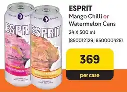 ESPRIT Mango Chilli or Watermelon Cans
