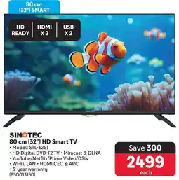 Makro SINOTEC 80 cm (32") HD Smart TV offer
