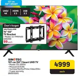 Makro SINOTEC 127 cm (50") Smart UHD TV offer