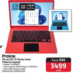 Makro Proline 35 cm (14") V-Series Intel Celeron Laptop offer