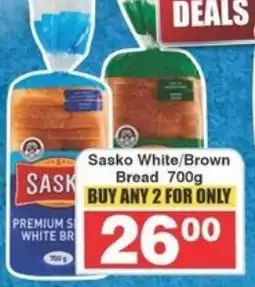 Frontline Sasko White/Brown Bread 700g offer