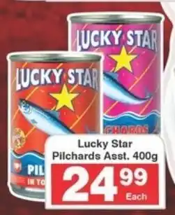 Frontline Lucky Star Pilchards Asst. 400g offer