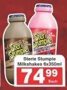 Sterie Stumpie Milkshakes 6x350ml