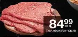 Checkers Tenderised Beef Steak offer