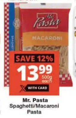 Mr. Pasta Spaghetti/Macaroni Pasta
